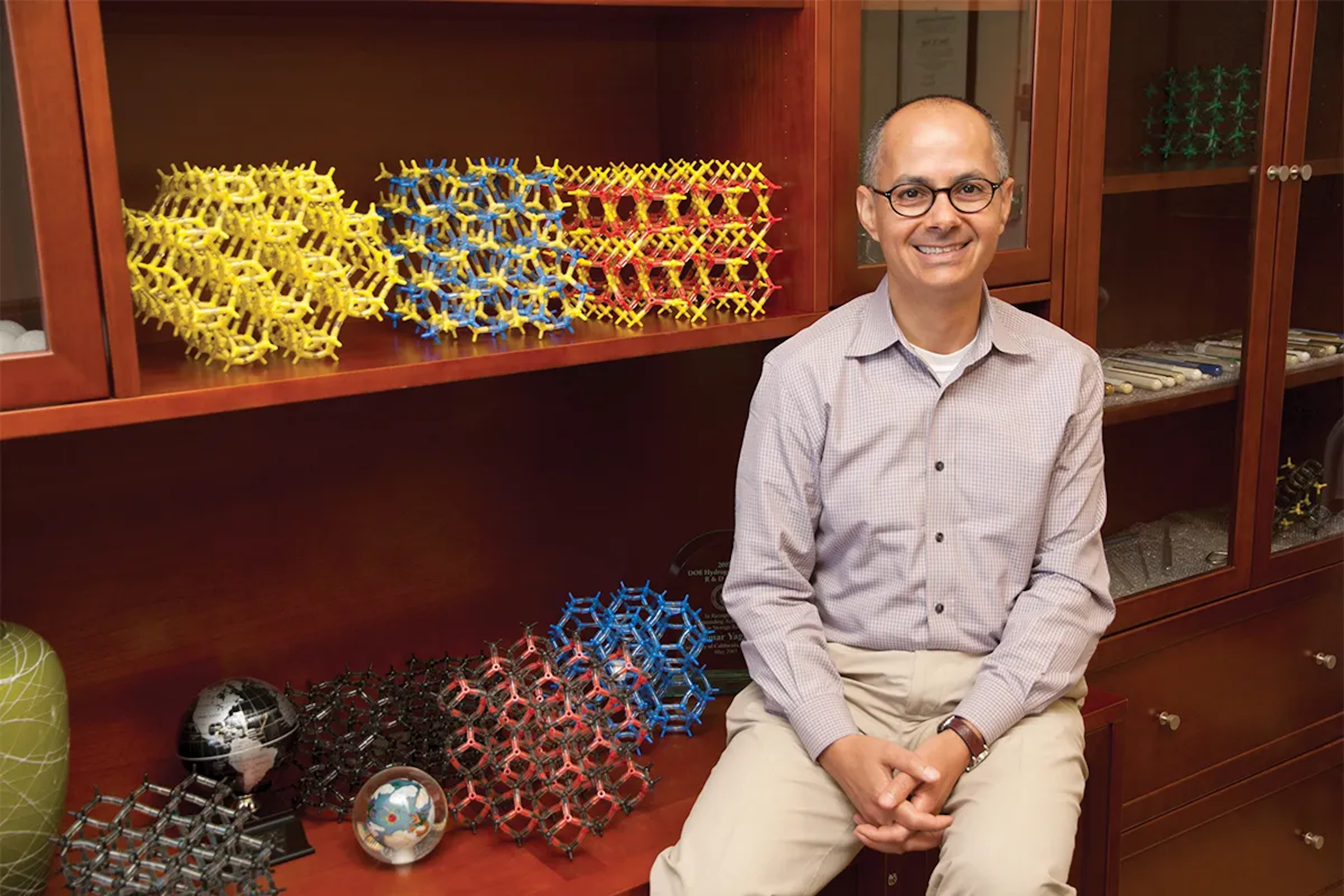 Omar Yaghi, pictured, is the founder of reticular chemistry and a UC Berkeley professor.