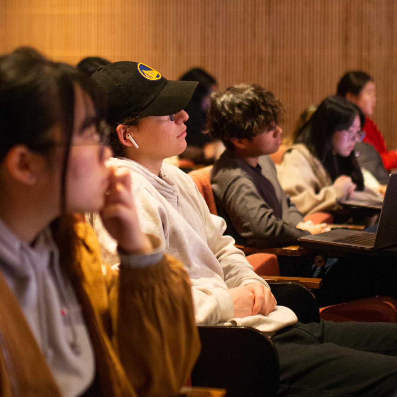 Students in a classroom