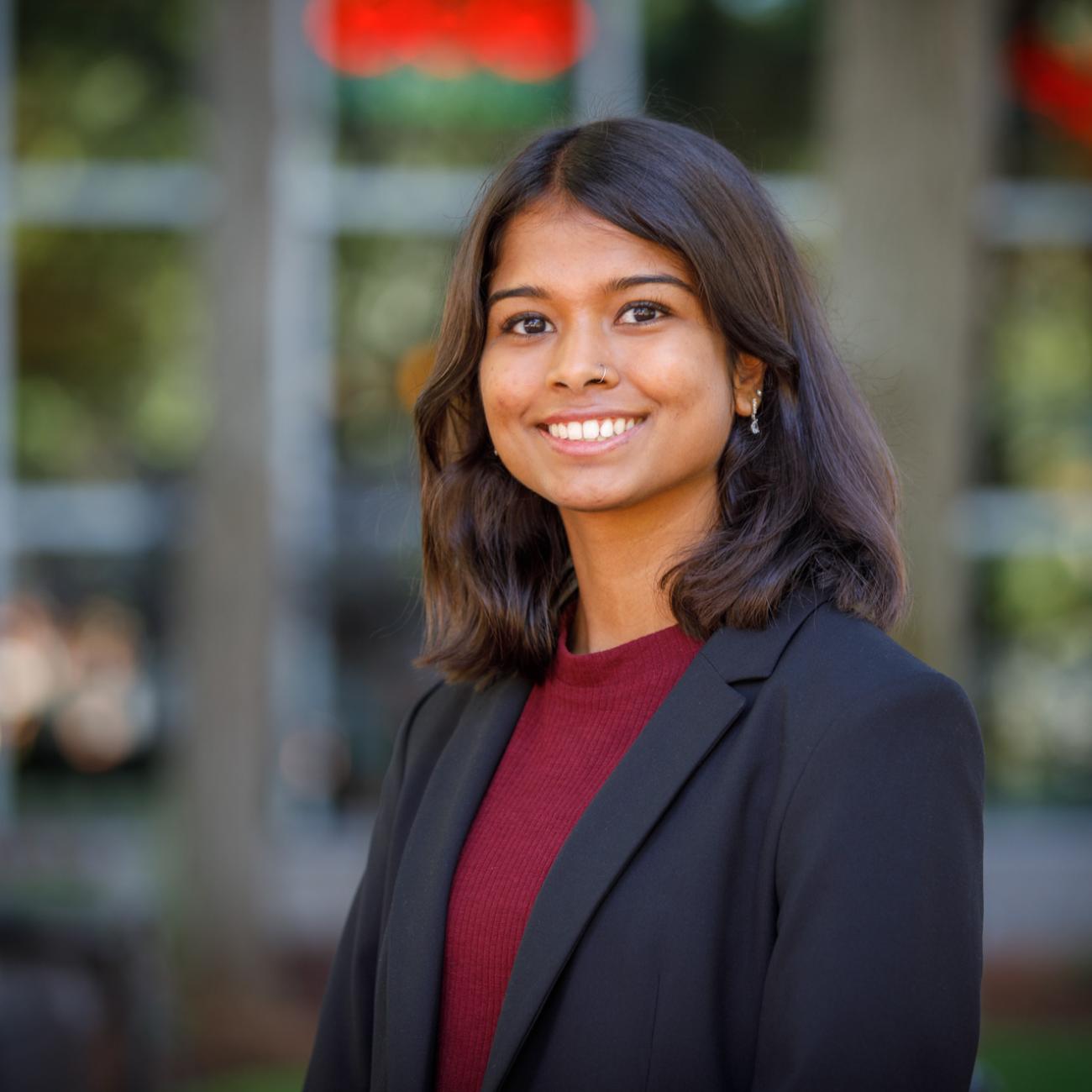 Profile photo of Nandita Radhakrishnan, 2025 Data Science Undergraduate Studies Distinguished Alum