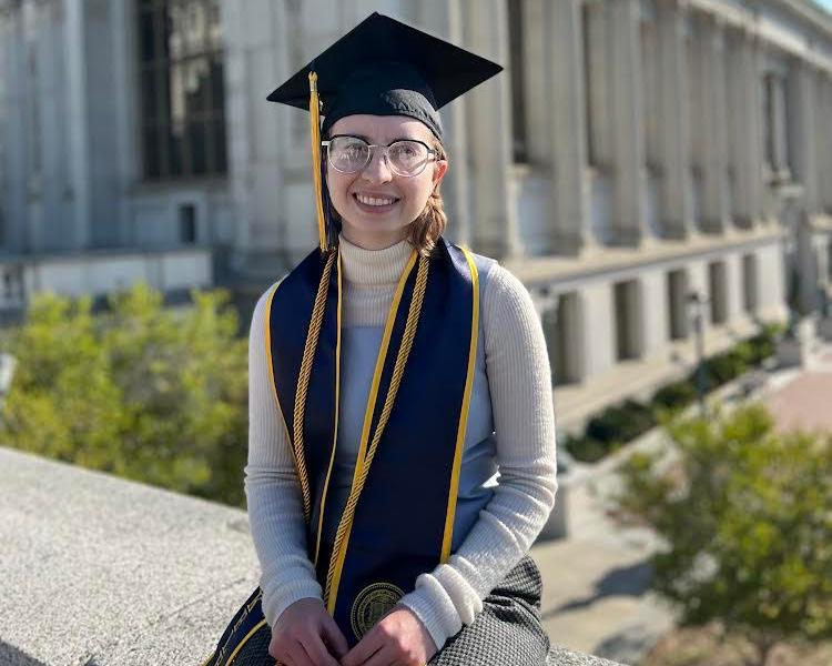Silas Gifford is a UC Berkeley student graduating in data science. (Photo/ Fred Marcial)