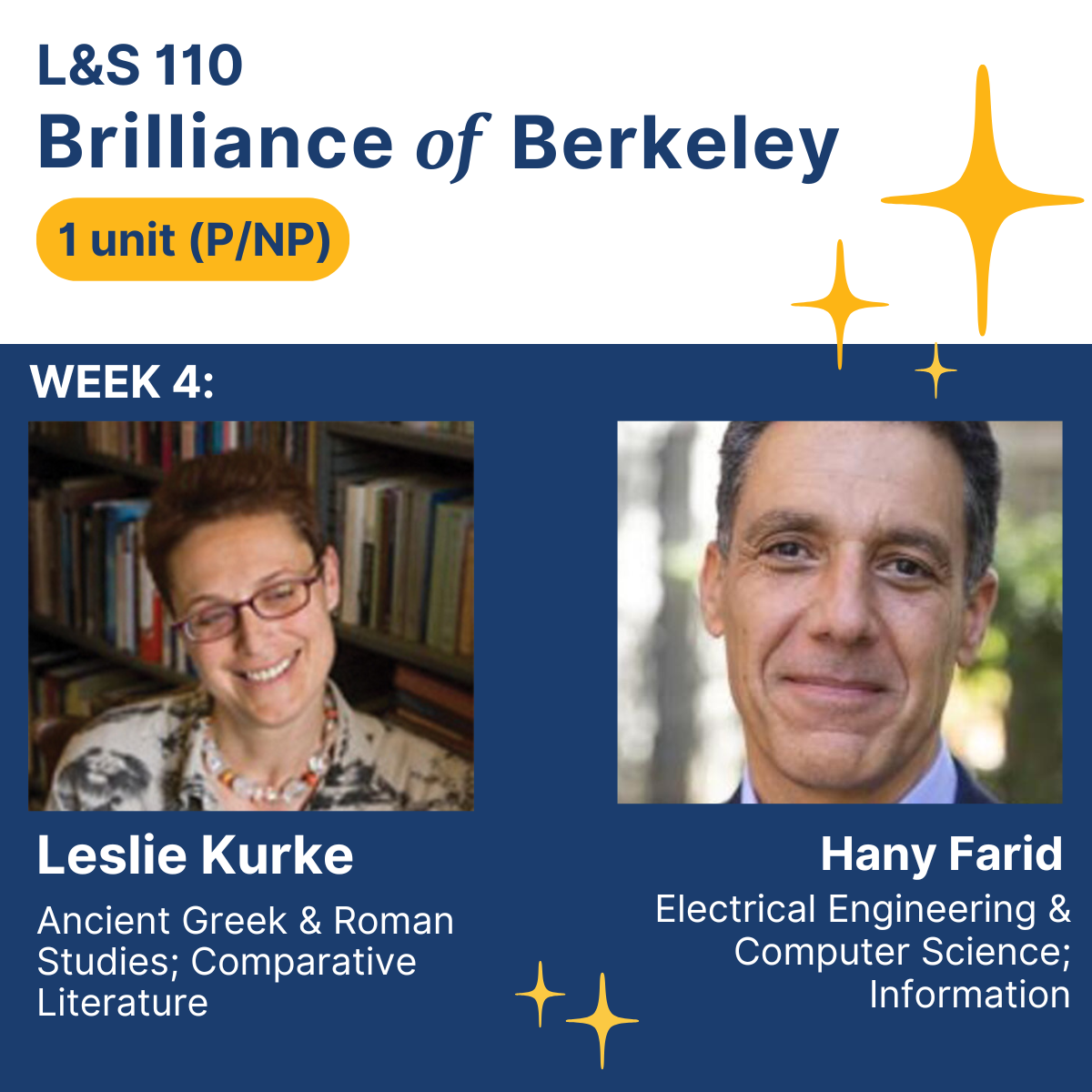 Brilliance of Berkeley: Leslie Kurke & Hany Farid