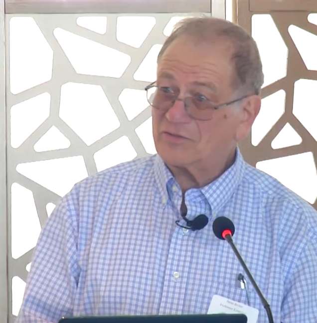 Peter Bickel speaking at BSTARS event