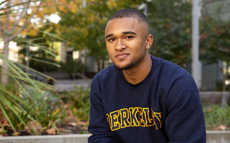 Kai Koerber is a third-year UC Berkeley student majoring in data science. (Photo/ Brittany Hosea-Small)