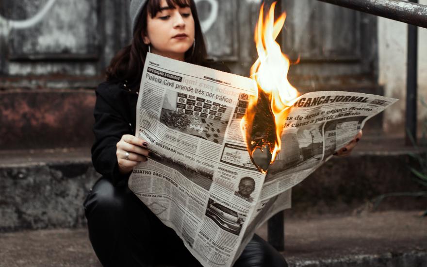 News Misinformation Image