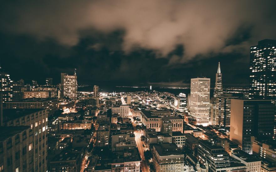Bay Area Landscape Night