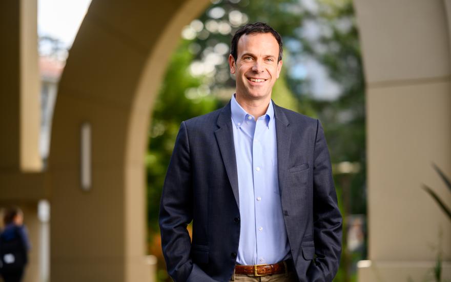 Jonathan Kolstad is the Center of Healthcare Marketplace Innovation faculty director and an associate professor at UC Berkeley's Haas School of Business. (Photo/ Copyright Noah Berger 2023)