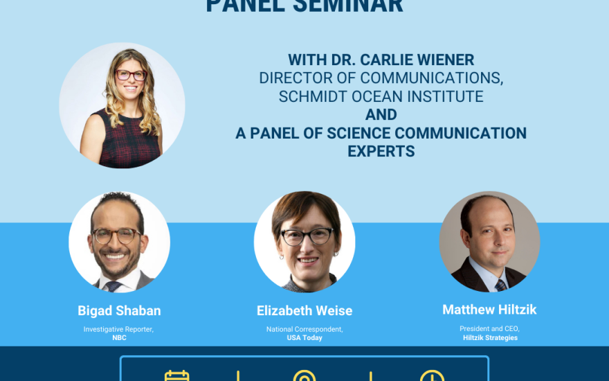 Science Storytelling for Impact Panel Seminar