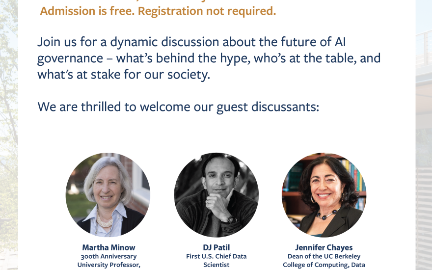 A Conversation on AI Governance