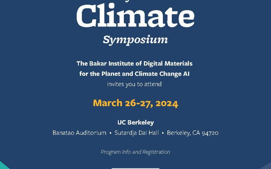 AI and Science for Climate Symposium